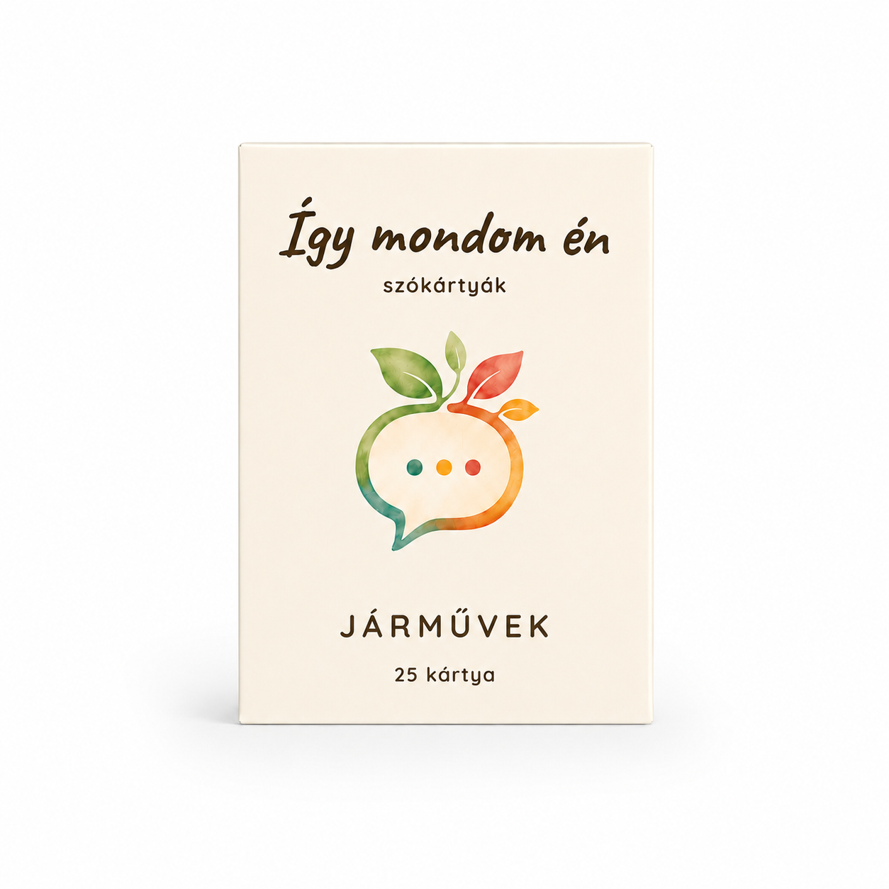 Így mondom én szókártyák - járművek